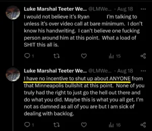 Luke Wenke Twitter Screenshot