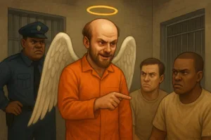 “Innocent” Luke Wenke Denies Racism While in Solitary Confinement