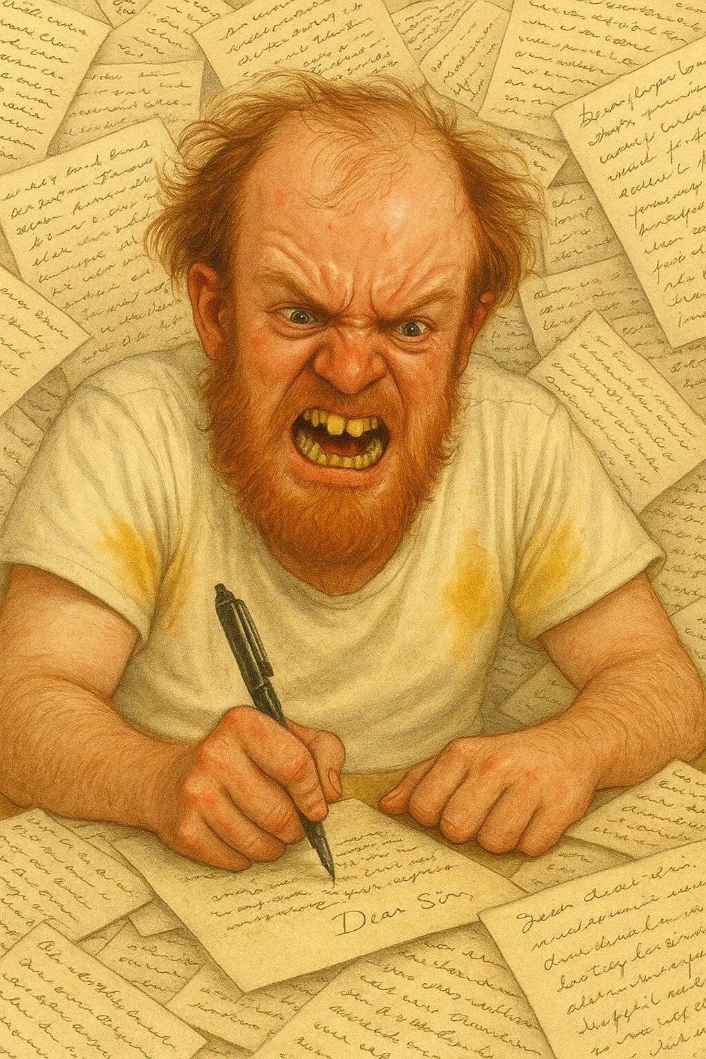 Luke Wenke cyberstalker federal criminal Olean NY letter Libertarian
