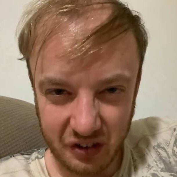 luke wenke cyberstalker angry face olean ny