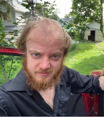 Luke Wenke cyberstalker olean ny cattaraugus county beard