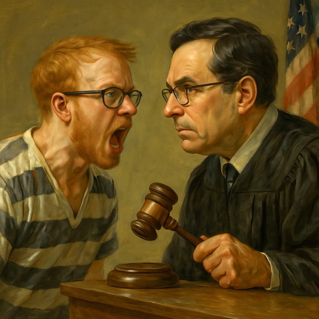 Luke Wenke INSTRUCTS Judge On “What’s Going to Happen” w/ His Case