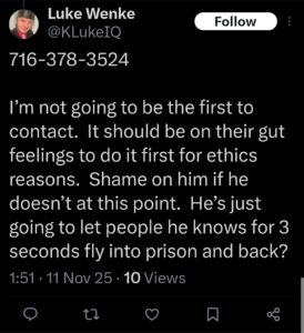 Luke Wenke Twitter Ryan Teeter obsession Twitter X