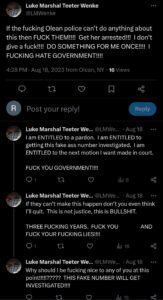 luke wenke self-pity demands owed  twitter screenshot 2023