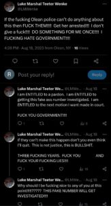 luke wenke tweet screenshot katie obsession 2023