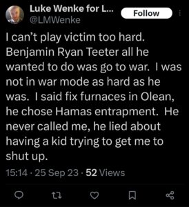 luke wenke ryan benjamin teeter obsession twitter x screenshot 2023 