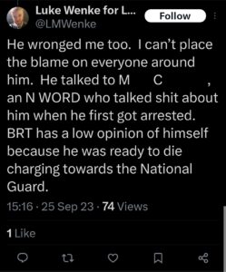 luke wenke ryan benjamin teeter obsession twitter x screenshot 2023 