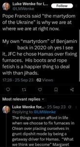 luke wenke ryan benjamin teeter obsession twitter x screenshot 2023