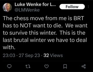 luke wenke ryan benjamin teeter obsession twitter x screenshot 2023