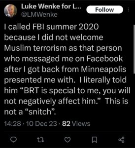 luke wenke ryan benjamin teeter obsession twitter x screenshot 2023