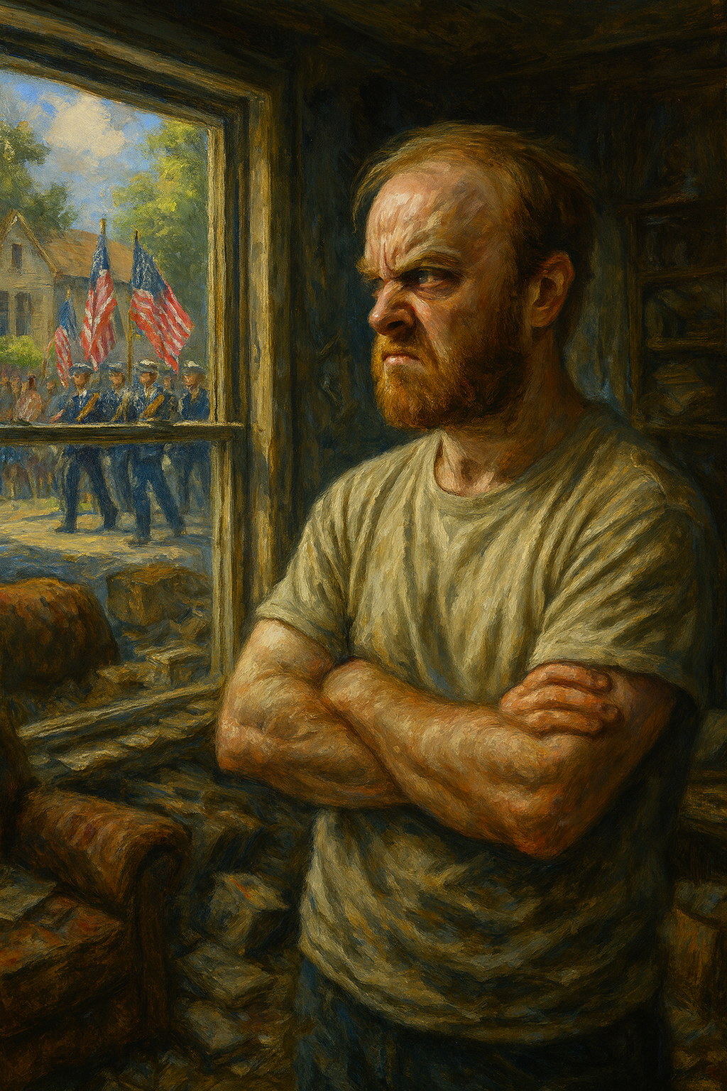 Luke Wenke Screenshot Galleries: Anti-American, Antimilitary, and Anti-police