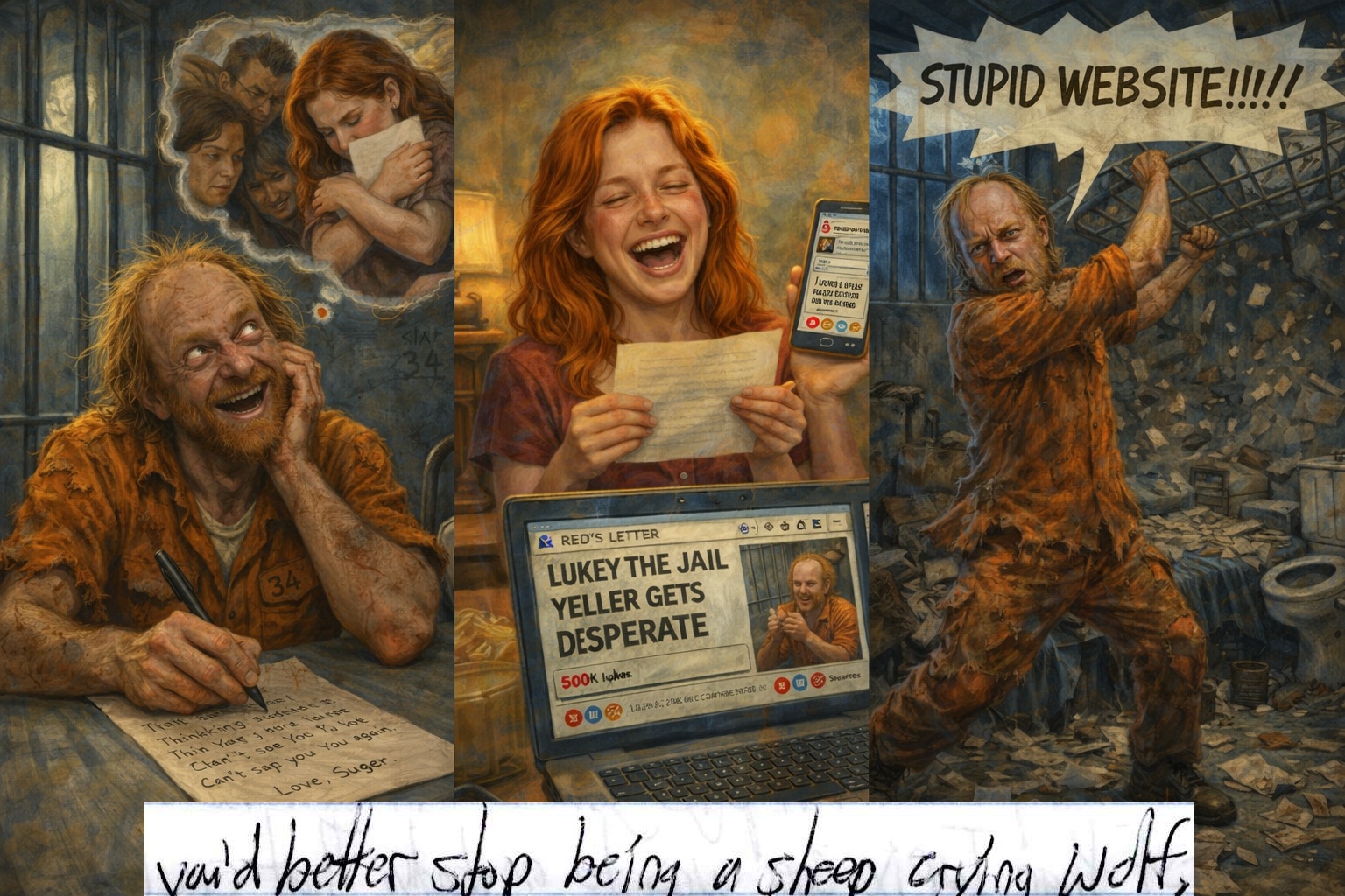 Protected: NEW: Luke Wenke Continues to Threaten & Harass Me from Jail